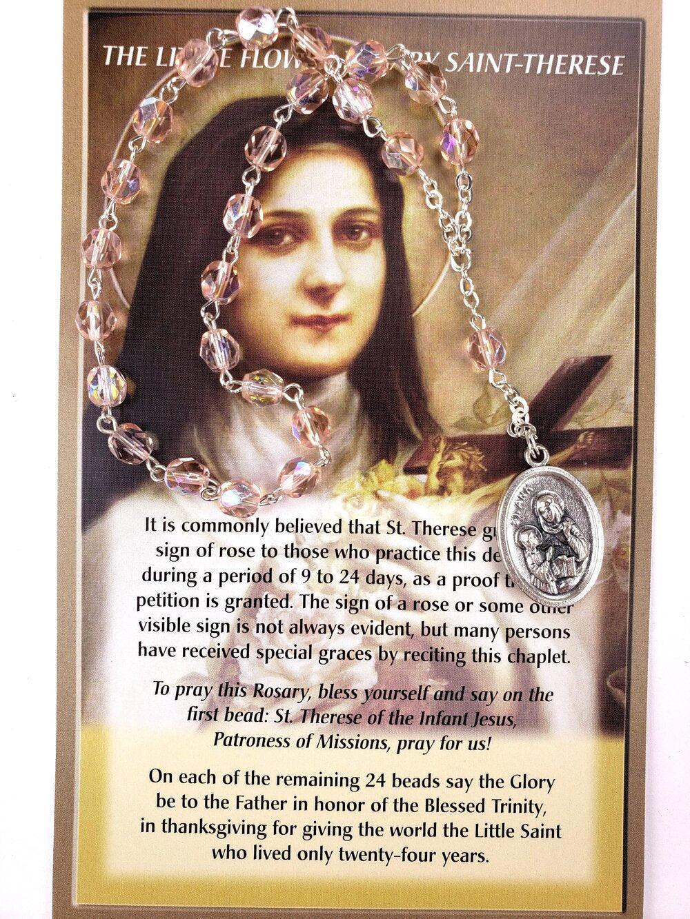 St Therese shops Of Lisieux Rosary