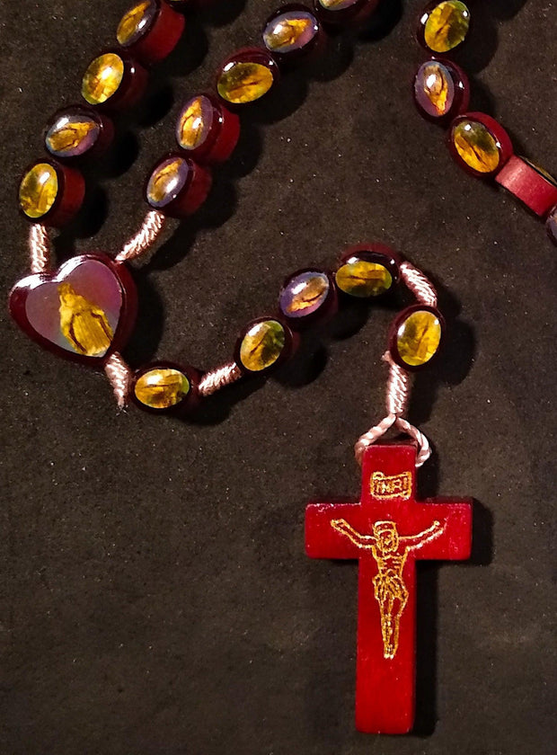 Our Lady of the Cape Wooden Rosary - Marian Devotional Movement