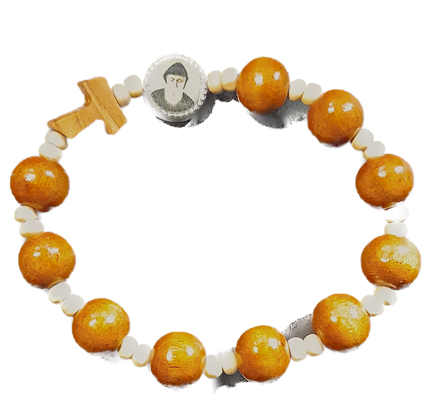 St. Charbel Decade Rosary Bracelet Kit