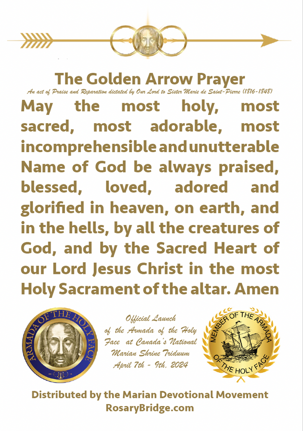 Golden Arrow Prayer