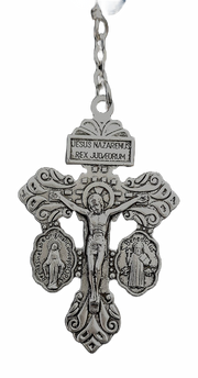 Three Hail Mary Chaplet with Pardon Crucifix and Our Lady of the Cape Medal