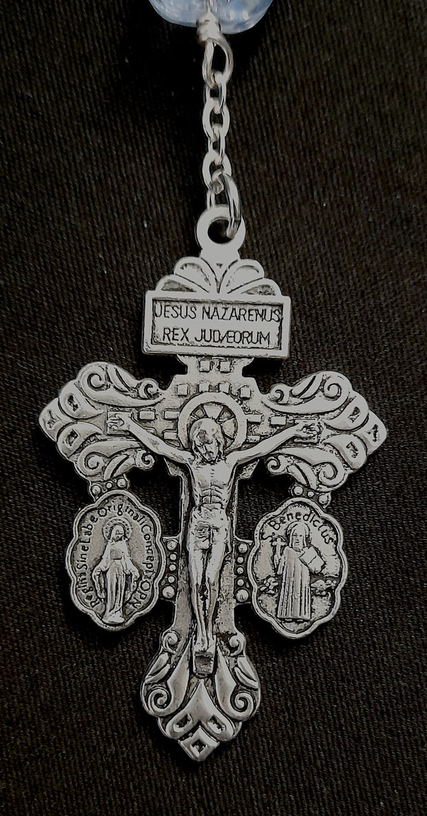 Three Hail Mary Chaplet with Pardon Crucifix and Our Lady of the Cape Medal