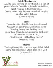 Bethlehem Olive Wood Crucifix - Marian Devotional Movement