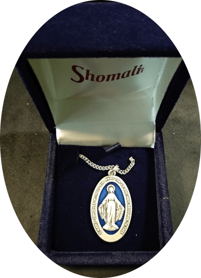 Miraculous Medal Necklace - Marian Devotional Movement