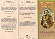 Novena in Honor of Saint Joseph of Nazareth - Marian Devotional Movement