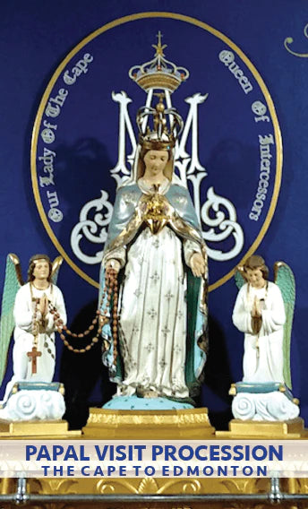 Papal Visit Marian Consecration Daily Prayer Cards - Marian Devotional Movement