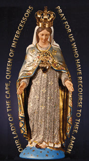 Queen of Intercessors Prayer Card - Marian Devotional Movement